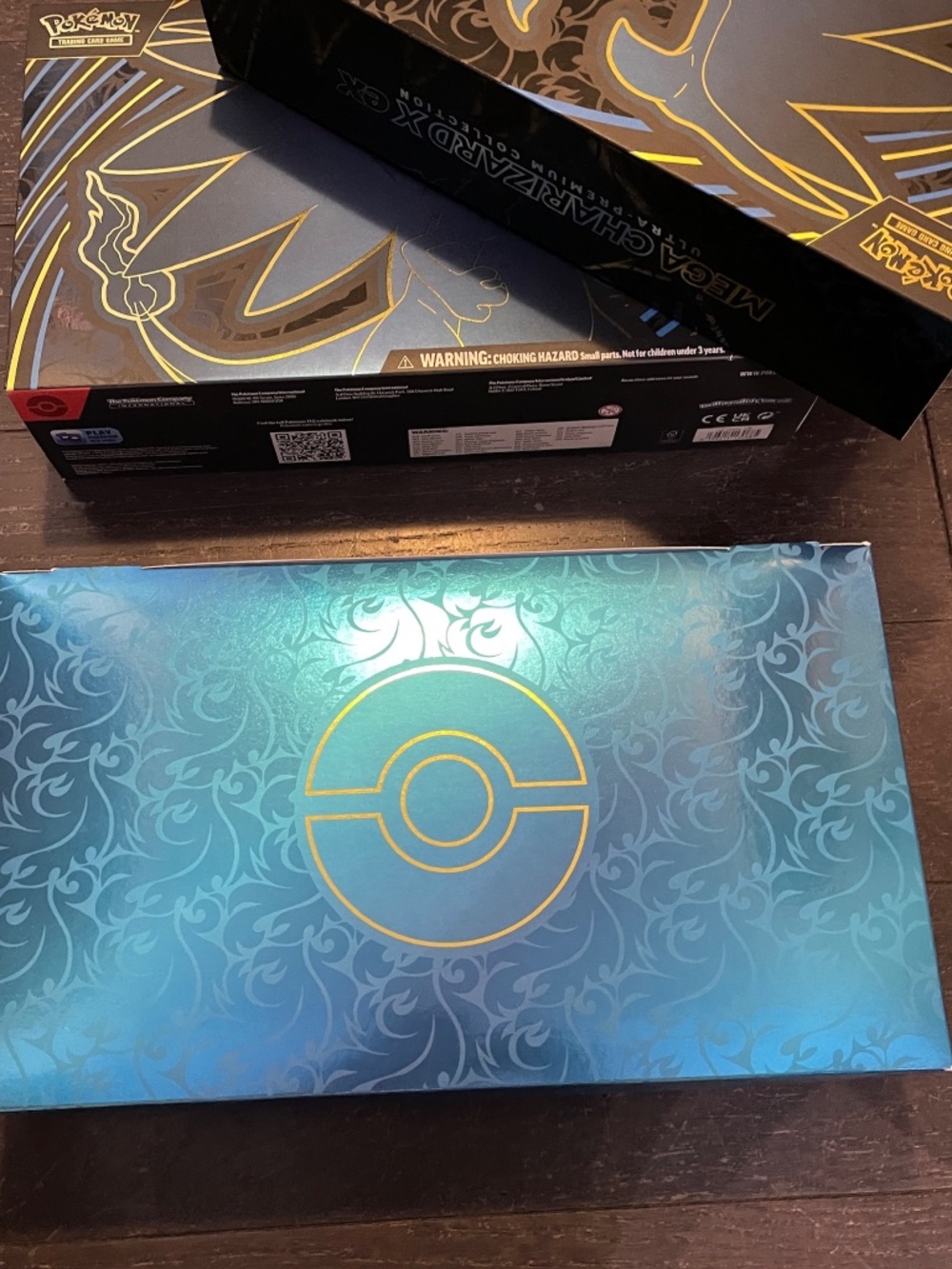 LOT OF 2 Pokemon Mega Charizard X ex Ultra Premium Collection UPC Empty Boxes - Picture 4 of 7